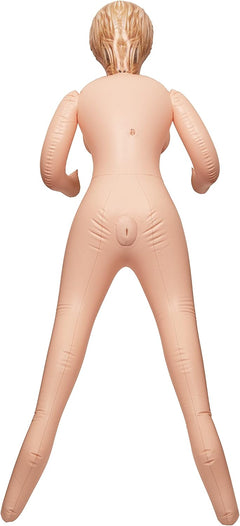 CalExotics The Girl Next Door Love Doll – Inflatable Full Body Love Doll with 3 Stimulation Openings
