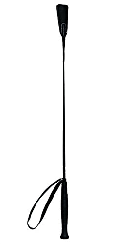 LEATHER RIDING CROP 26IN