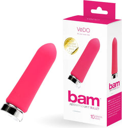 Vedo Bam Rechargeable Bullet – Foxy Pink