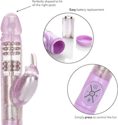 Thrusting Jack Rabbit – Thrusting & Rotating Rabbit Vibrator with Multi-Speed Functions