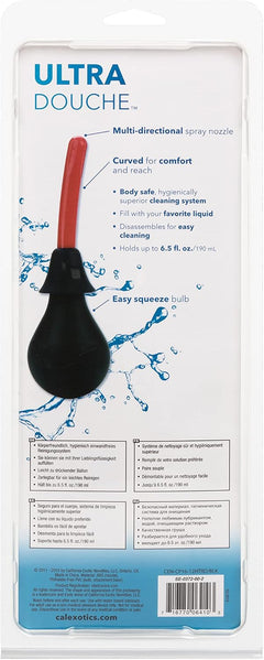 The Ultra Unisex Douche Black – Multi-Attachment Anal & Vaginal Douche Kit