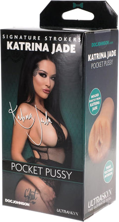 Signature Strokers Katrina Jade ULTRASKYN Pocket Pussy Vanilla – Realistic Stroker