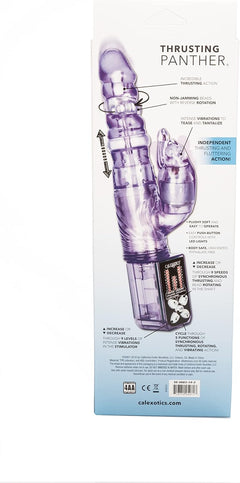 Thrusting Panther Vibrator – 23-Function Thrusting Rabbit Vibrator