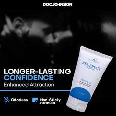 Doc Johnson Sta-Erect Delay Cream 2 oz – Benzocaine Desensitizing Male Enhancement Cream