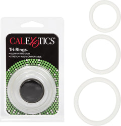 CalExotics Tri-Rings Glow in the Dark – 3-Piece Set