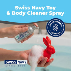Swiss Navy Toy & Body Cleaner Foaming 1.6 oz – Premium Intimate Toy Cleaner