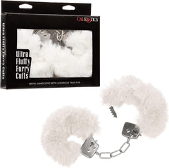 Ultra Fluffy Furry Cuffs – White