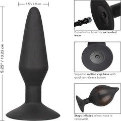 Silicone Inflatable Plug Large – Rechargeable Inflatable Silicone Anal Plug