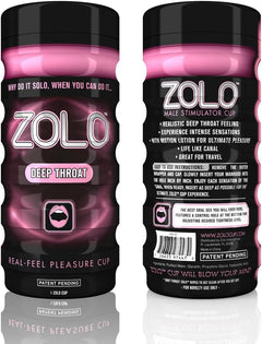 Zolo Deep Throat Cup – Soft-Touch Novelty Sleeve