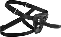 Strap U Pegged Pegging Dildo with Harness – Adjustable Silicone Harness Kit
