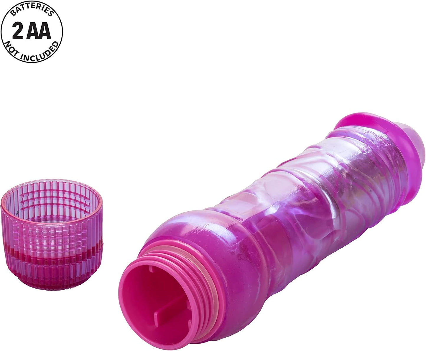Waterproof Crystalessence Gyrating Penis – 6.5" Multi-Speed Vibrating Massager