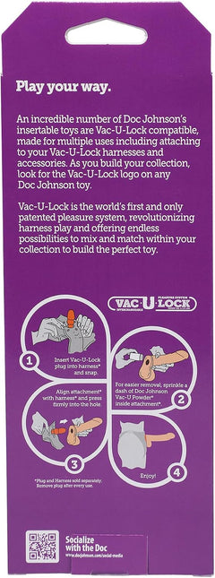Doctor John's Raging Hard On 7-Inch Vac-U-Lock® Attachment