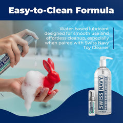 Swiss Navy Water Based Lubricant 32 oz – Premium Personal Lube with Pump