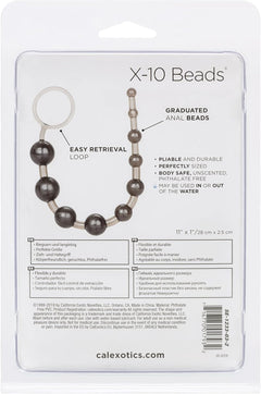 X-10 Flexible Beads – Black