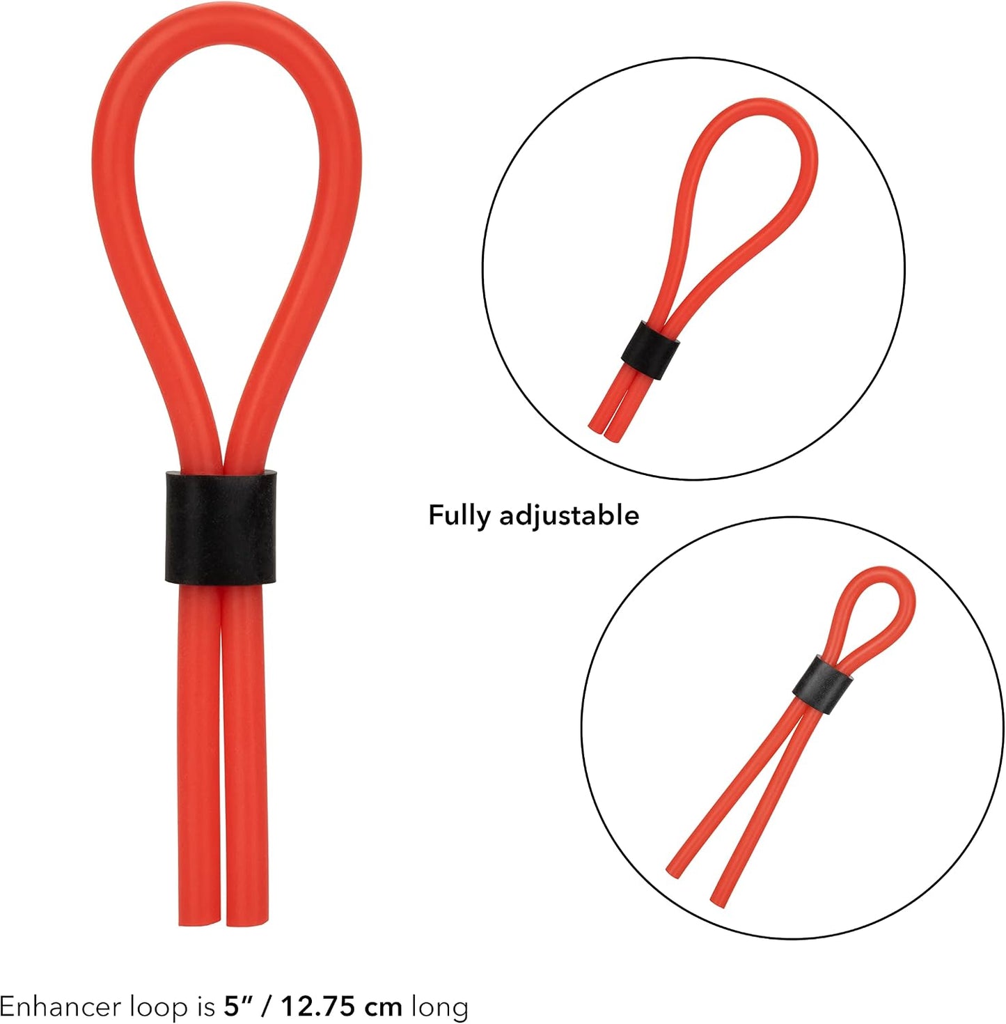 Silicone Stud Lasso Red – Flexible Silicone Studded Lasso Toy