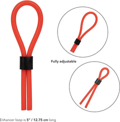 Silicone Stud Lasso Red – Flexible Silicone Studded Lasso Toy