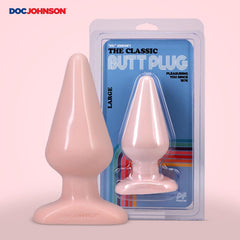 Classic Butt Plug – Large Smooth Plug with Flared Base