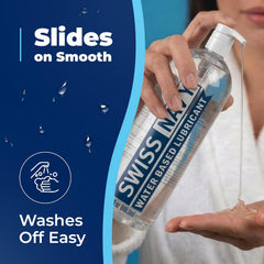 Swiss Navy Water Based Lubricant 32 oz – Premium Personal Lube with Pump