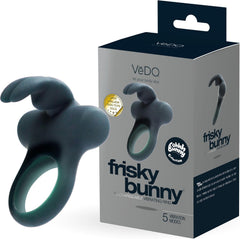 Vedo Frisky Bunny Vibrating Ring – Black