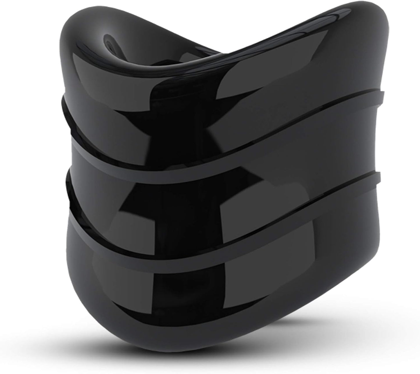 Stay Hard Beef Ball Stretcher Snug X-Long 1" Black – TPE Ball Stretcher by Blush
