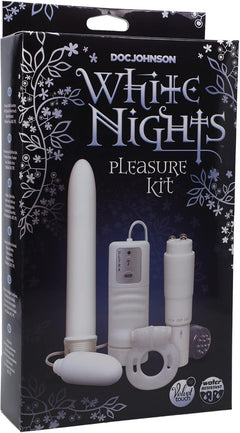 Doc Johnson White Nights Velvet Controller & Bullet Vibrator