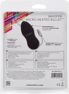 Whisper Micro Heated – Black