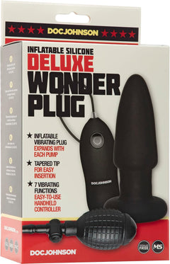 Doctor John's Deluxe Wonder Plug – Inflatable Vibrating Plug