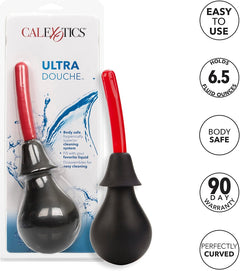 The Ultra Unisex Douche Black – Multi-Attachment Anal & Vaginal Douche Kit