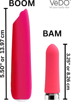 Vedo Bam Rechargeable Bullet – Foxy Pink