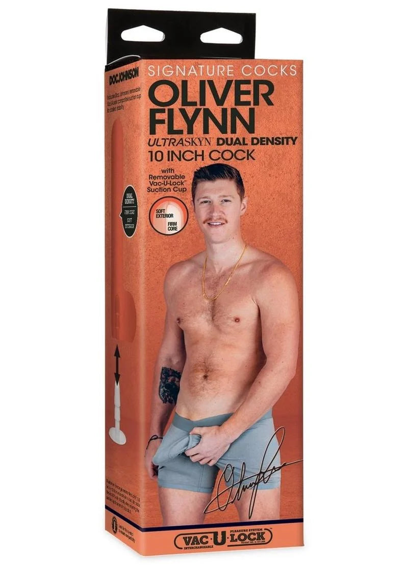 Signature Cocks Oliver Flynn Vanilla – Realistic ULTRASKYN Adult Toy