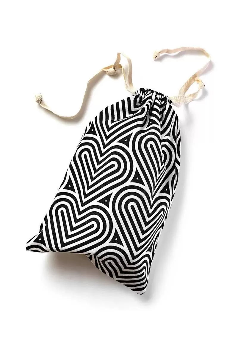 The Collection Bomba Cotton Toy Bag – Soft Drawstring Adult Toy Storage Bag