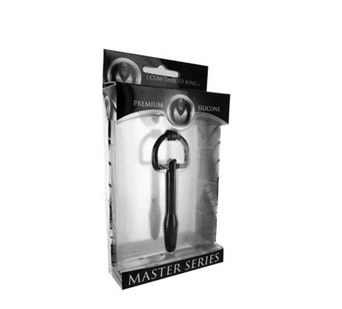 MASTER SERIES THE HALLOWS CUM THRU D RING PENIS PLUG