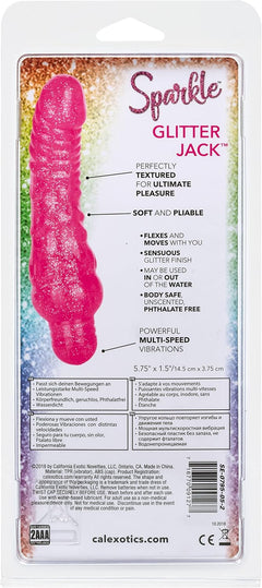 CalExotics Sparkle Glitter Jack Pink – Glitter Stroker Sleeve