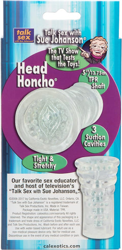Sue Johanson Head Honcho Stroker – Award-Winning TPR Male Stroker