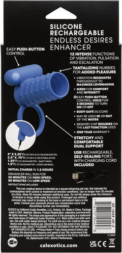 Silicone Rechargeable Endless Desires Enhancer – Rechargeable Silicone Enhancer