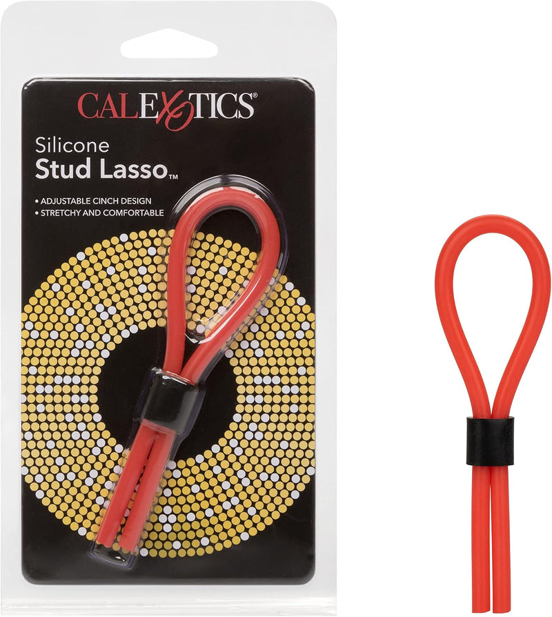 Silicone Stud Lasso Red – Flexible Silicone Studded Lasso Toy