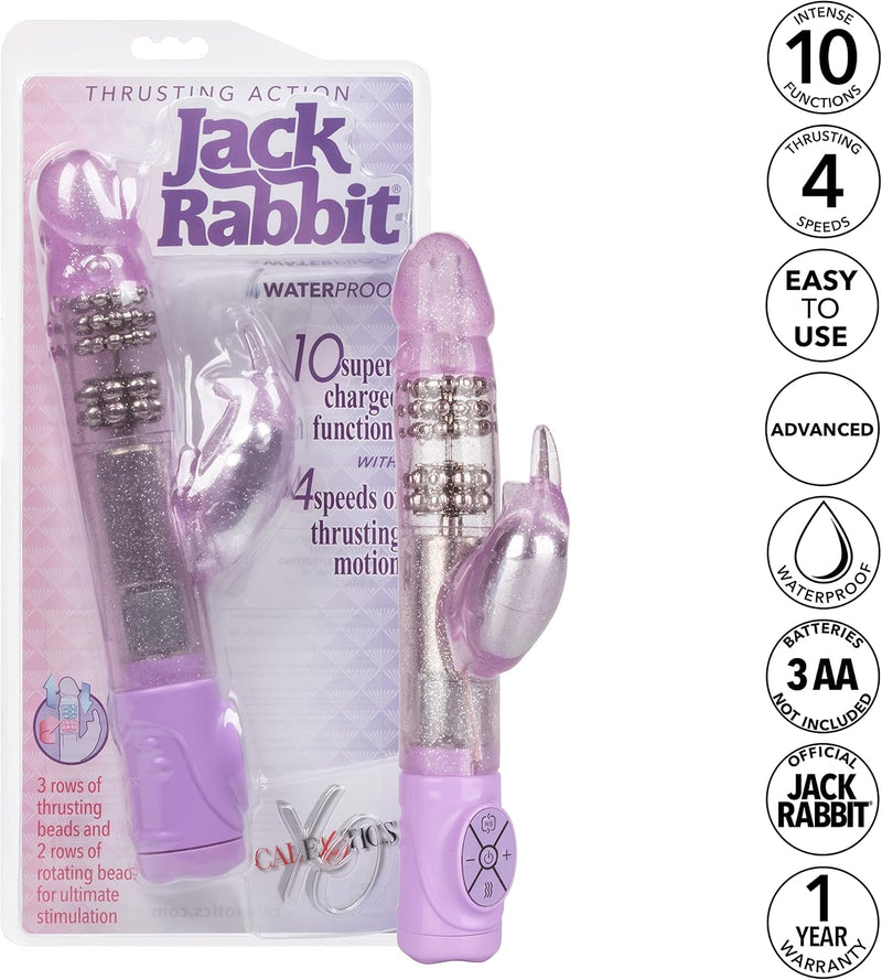 Thrusting Jack Rabbit – Thrusting & Rotating Rabbit Vibrator with Multi-Speed Functions