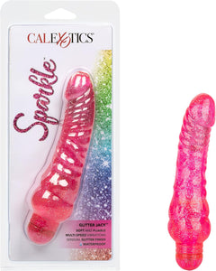 CalExotics Sparkle Glitter Jack Pink – Glitter Stroker Sleeve