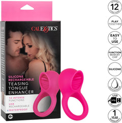 Silicone Rechargeable Teasing Tongue Enhancer – Rechargeable Silicone Stimulation Toy