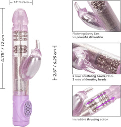 Thrusting Jack Rabbit – Thrusting & Rotating Rabbit Vibrator with Multi-Speed Functions