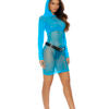 Elegant Moments Crochet Mini Dress