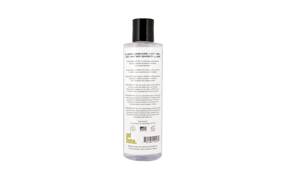 Elbow Grease H2O Hot Gel - 8.5 Oz.