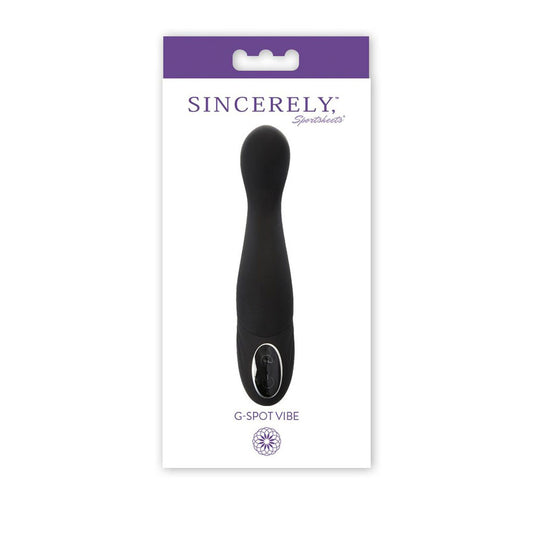 Sincerely G-Spot Vibe - Black