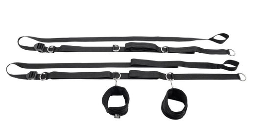 Anywhere You Dare Bondage Restraint System - Black