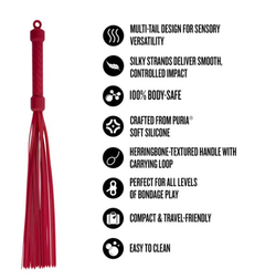 Temptasia Ardor - Flogger - Red