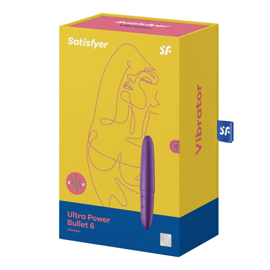 SATISFYER ULTRA POWER BULLET 6 ULTRA VIOLET VIOLET (NET)