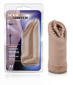 (d) M For Men Sexy Snatch Masturbator Brown