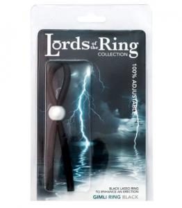 LORDS OF THE RING GIMLI COCK RING BLACK