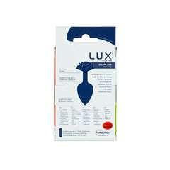 Lux Active Rose 3.5in Metal Butt Plug Medium