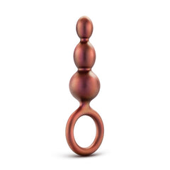 Anal Adventures Matrix Beaded Loop Plug Copper